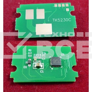 Чип для Kyocera Ecosys P5021cdn/M5521cdn (TK5230C) Cyan 2.2K (ELP, Китай)