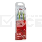 Кабель Cablexpert для Apple CC-S-APUSB01Gn-1M, AM/Lightning, серия Silver, длина 1м, зеленый, блистер , фото2