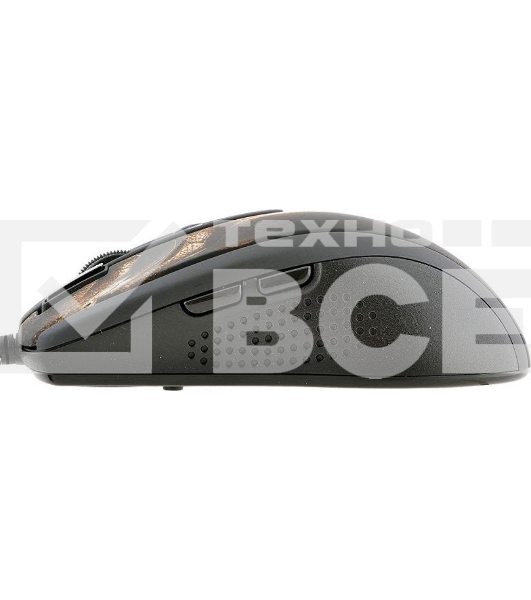 Мышь проводная A4Tech XL-750BH черный, 3600 dpi, USB, кнопки - 7