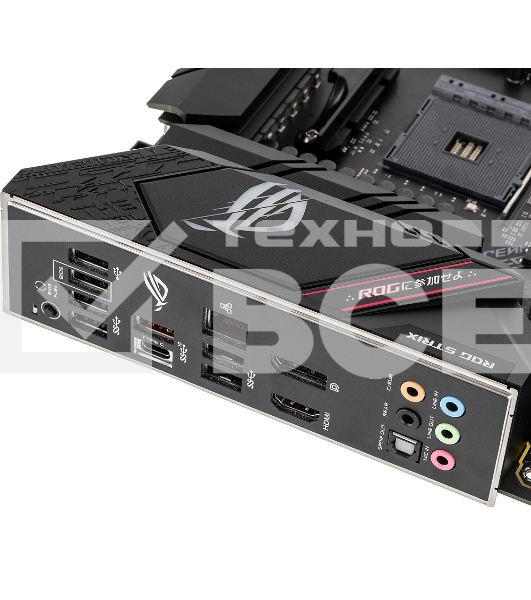Материнская плата ASUS ROG STRIX B550-F GAMING, AM4, AMD B550, 4xDDR4, 6xSATA, 2xM.2, 1xPCI-E 3.0 x16, 1xPCI-E 4.0 x16, 3xPCI-E x1, 1xDP, 1xHDMI, 1x 2.5Gb LAN, 1xUSB 3.2 Gen 2, 4xUSB 3.2 Gen 1, 2xUSB 2.0, 5x3.5 мм, 7.1, ATX