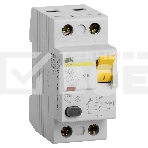 Выключатель дифференциальныйУЗО Iek MDV10-2-050-030 ВД1-63 2Р 50А 30мА ИЭК, фото2