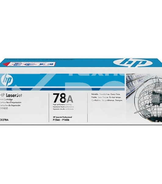 Картридж лазерный двойная упаковка HP CE278AF/CE278AD черный для LJ 1566/1606dn/1536dnf (2 х 2100 стр)