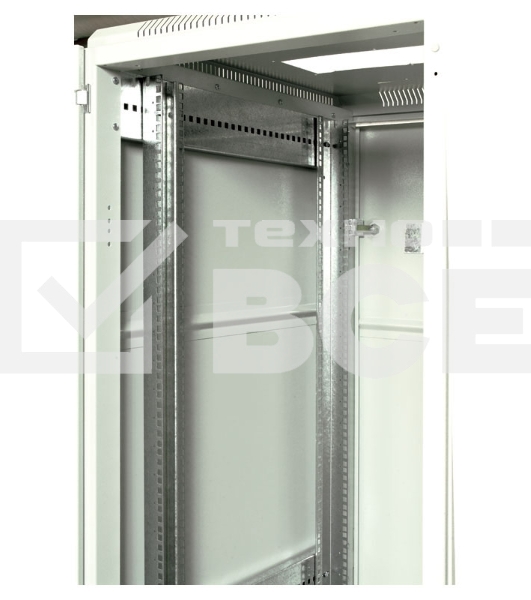 Шкаф телеком. напольный 18U (600x600) дверь перфорированная (ШТК-М-18.6.6-4ААА) (2 коробки)