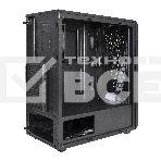 Компьютерный корпус Miditower ExeGate EVO-8225-NPX500 (ATX, БП 500NPX с вент. 12см, 2*USB+1*USB3.0, черный, 2 вент. с RGB подсветкой и полоса на передней панели, боковая панель - закаленное стекло), фото2