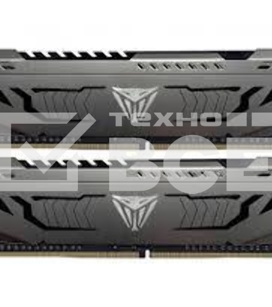 Оперативная память Patriot Viper Steel, DDR4, 16GB (2x8 GB), 3600 MHz, CL17, радиатор, чёрный