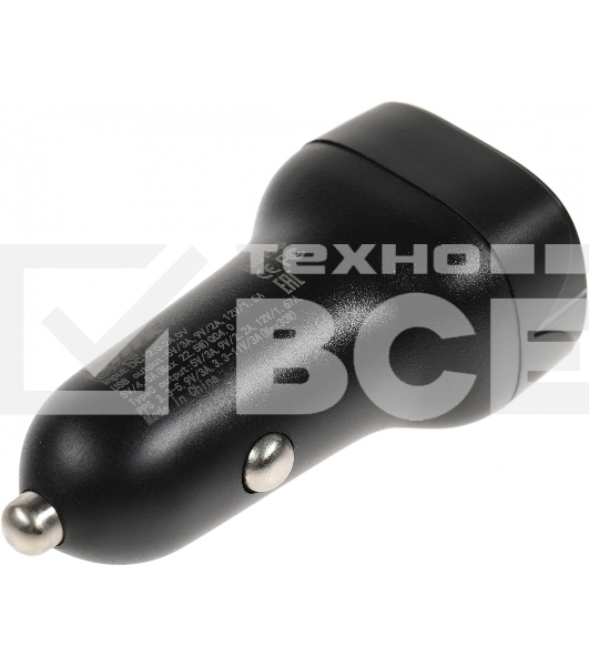 Автомобильное зар./устр. Wiiix UCC-7-2-08 5A PD+QC черный