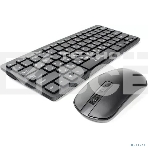 Комплект клавиатура+мышь беспроводные Gembird KBS-9100, 2.4ГГц, чёрн, 84кл, 1600 DPI, бат. в компл., фото3