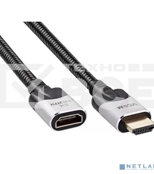 Кабель-удлинитель HDMI 2.1v, 8K@60Hz, 1 м VCOM CG516M-1.0