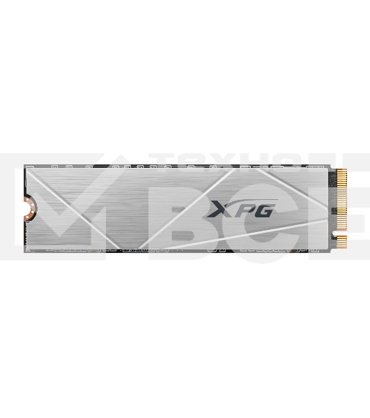 Накопитель SSD ADATA XPG GAMMIX S60, 1Tb, PCIe 4.0 x4, M.2 2280, NVMe, R/W 5000/3200, с радиатором