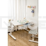 Стол детский Cactus CS-KD01-PK столешница МДФ, розовый 100x80x60см, фото6
