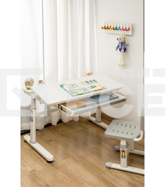 Стол детский Cactus CS-KD01-PK столешница МДФ, розовый 100x80x60см