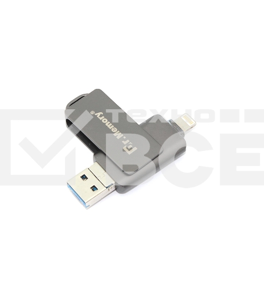 Флешка USB Dr. Memory 051 4Гб, USB 3.0, черный