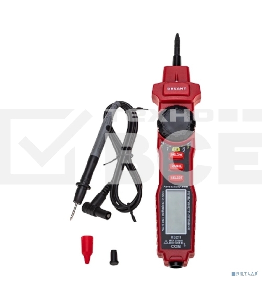 Мультиметр-пробник цифровой Rexant R8211 13-3125