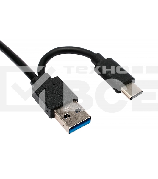 Внешний CD/DVD привод USB 3.0 Gembird DVD-USB-03C пластик, черный