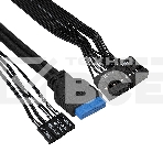 Компьютерный корпус Miditower ExeGate XP-340U-UNS400 (ATX, БП UNS400 с вент. 12см, 1хUSB/2хUSB 3.0, аудио), фото6