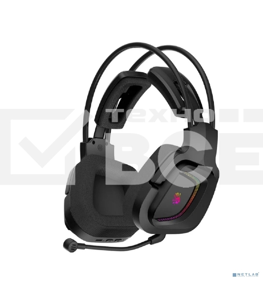 Гарнитура беспроводная с микрофоном A4Tech Bloody MR575 черный BT оголовье (MR575)