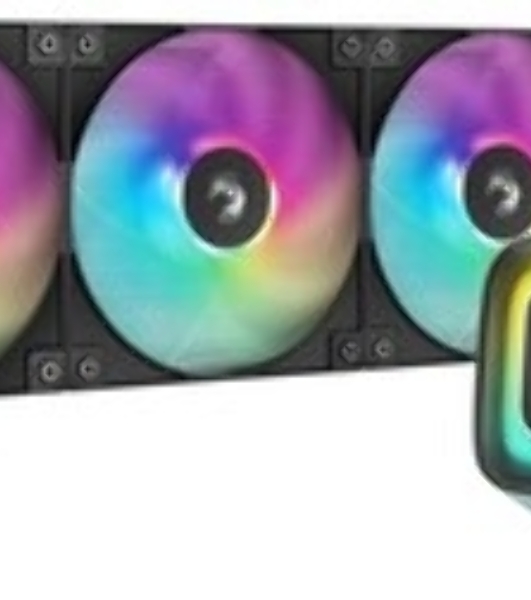 Система жидкостного охлаждения Deepcool LE360 V2 Zero Dark Soc-AM5/AM4/1200/1700/1851 черный 4-pin 19-31.6dB Al 250W 1632gr Ret (R-LE360ZERO-BKLNMD-G-1)