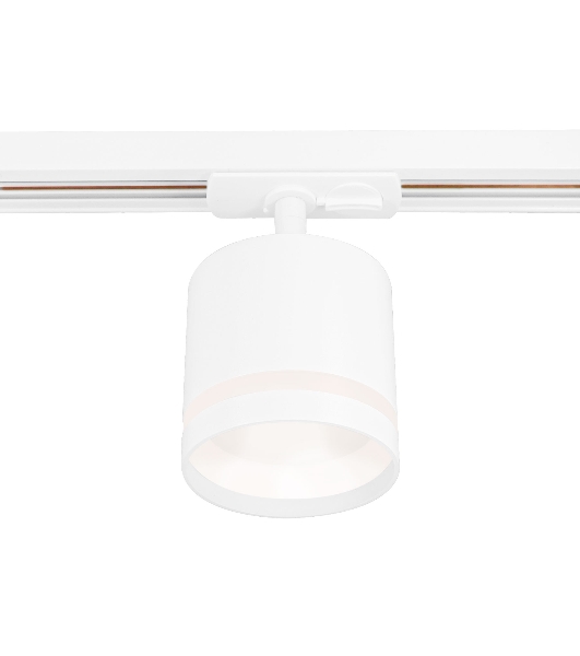 Трековый однофазный светильник Ambrella light GL5369 WH белый GX53 max 12W