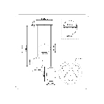 Подвесной светодиодный светильник Ambrella light LH11099/3 BK/SM черный/дымчатый 12W 3000K D350*1505, фото 1