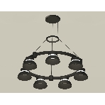 Светильник Ambrella light XR92051401/7 SBK/FR черный песок/белый матовый GX53 (A9205, C9238, N8141), фото3