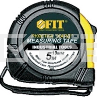 Рулетка FIT 17205корпус прорезиненный, 
