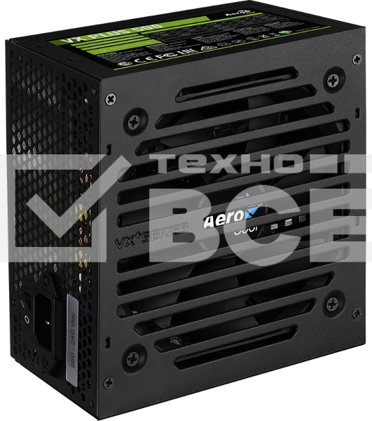 Блок питания Aerocool / Formula ATX 500W AC VX PLUS (20+4pin) 120mm fan 3xSATA RTL