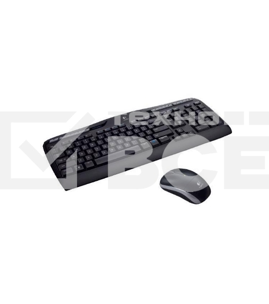 Клавиатура + мышь Logitech MK330 клав:черный мышь:черный USB беспроводная Multimedia