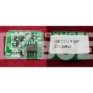 Чип ELP для OKI C831/841, черный, 10K (44844508) (ELP Imaging)