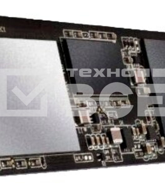 Накопитель SSD XPG SX8200 Pro, 512 Gb, PCIe 3.0 x4, M.2 2280, NVMe, R/W 3350/2350, с радиатором