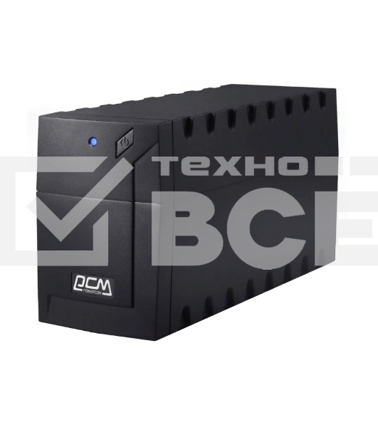 Источник бесперебойного питания Powercom Raptor RPT-800A 480Вт 800ВА черный