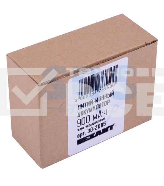 Аккумулятор Li-ion 18350 unprotected 900 mAH 3.7 В Rexant