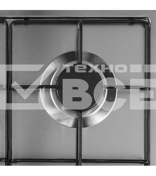 Газовая варочная поверхность LEX GVS 644-1 IX нержавеющая сталь