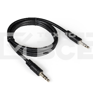 Кабель аудио Exegate EX284942RUS EX-CCA-404-1.2 (3.5mm Jack M/3.5mm Jack M, 1,2м, позолоченные контакты)