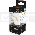 Лампа светодиодная Gauss 7Вт цок.: E27 шар 220B 3000K св. свеч. белый теп. (упак.: 10 шт), фото4