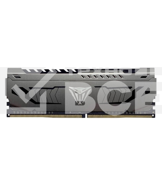 Оперативная память Patriot Viper Steel, DDR4, 16GB (1x16 GB), 3600 MHz, CL18, DIMM, радиатор, чёрный