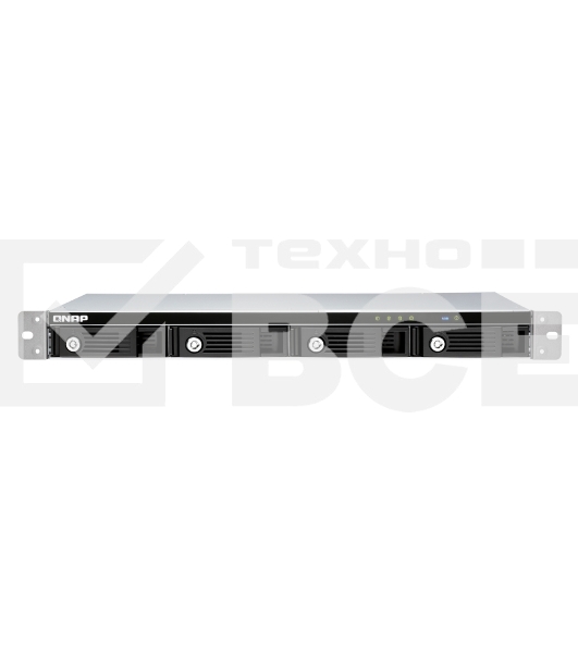 Полка расширения сетевого хранилища без дисков channel QNAP DAS TR-004U 4-Bay 2.5/3.5 SATA  Type-C USB 3.1 Gen 1 (5 Gb/s )  Direct Attached Storage with Hardware RAID. W/o rail kit RAIL-B02