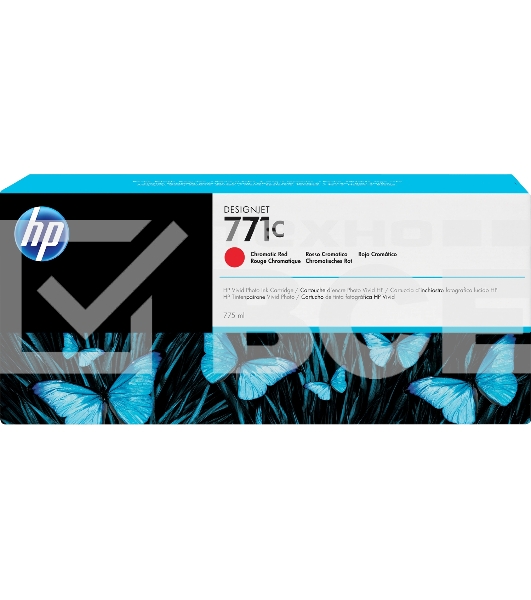 Картридж струйный HP №771C B6Y08A хроматический красный для HP DJ Z6200 (775мл)
