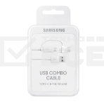 Кабель Samsung EP-DG930DWEGRU USB-microUSB/ USB Type-C белый 1.5м, фото2
