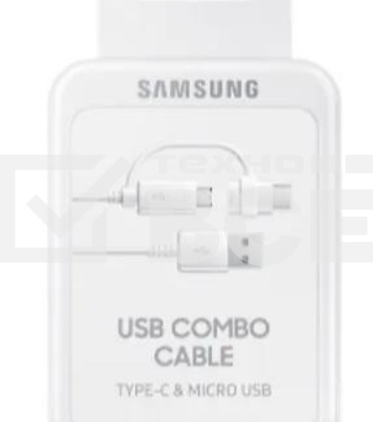 Кабель Samsung EP-DG930DWEGRU USB-microUSB/ USB Type-C белый 1.5м