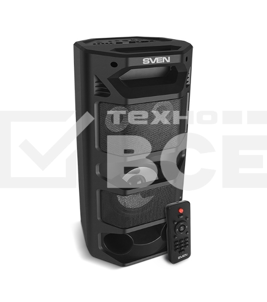 Мобильные колонки Sven PS-670 2.0 чёрные 2x32.5W  Bluetooth