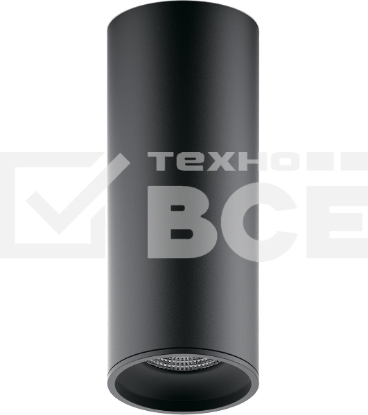 Светильник Gauss Overhead HD029 потолоч. 3000K цв.св.:белый теплый черный