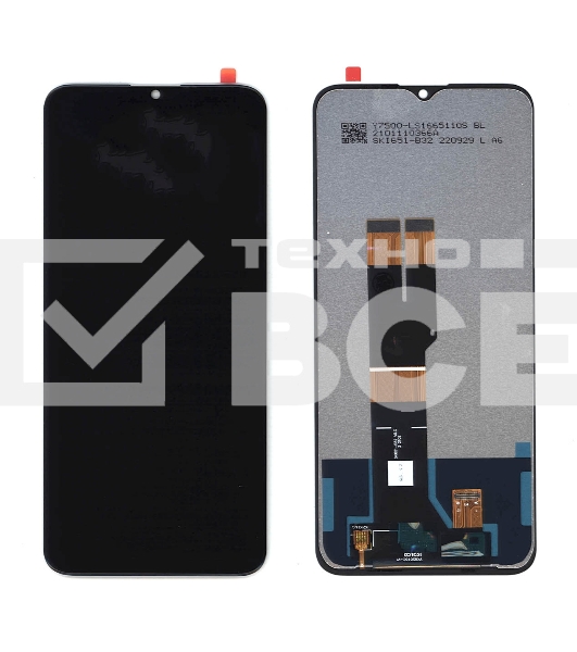 Дисплей для Nokia G10 черный