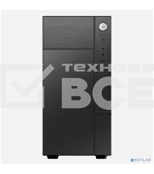 Компьютерный корпус Case Forza mATX case, black, w/PSU 450W 12cm, w/2xUSB3.0, w/pwr cord, w/o FAN