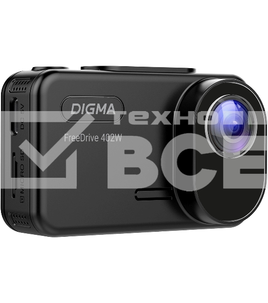 Видеорегистратор Digma FreeDrive 402W черный 8Mpix 2160x3840 170гр. SA 223