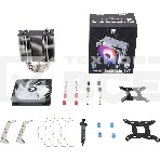 Кулер для процессора Thermalright Burst Assasin 120 ARGB (4-pin PWM, 154mm, Ni/CU, 6x6mm, ARGB, 1x120mm, 66.17CFM, 25.6dBA, 1550RPM, S: 1700, 1200, 115X, AM5, AM4), фото8