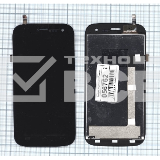 Дисплей для Micromax A117 Canvas Magnus черный