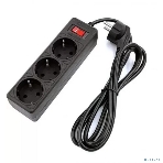 Сетевой фильтр 5bites GARDA SP3B-518 3S, 3x0.75 мм2, 1.8 м, черный, фото4