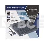 Внешний CD/DVD привод USB 3.0 Gembird DVD-USB-03C пластик, черный, фото5