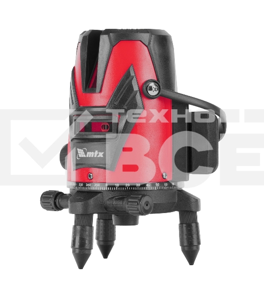 Лазерный уровень MTX MXL RED, 30 м, красный луч, акк. Li 2400 mAh, сумка, резьба 5/8'
