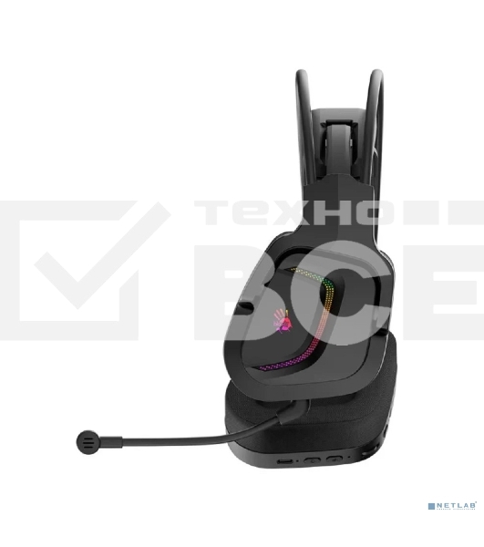 Гарнитура беспроводная с микрофоном A4Tech Bloody MR575 черный BT оголовье (MR575)